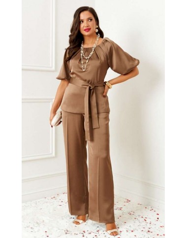 BEAUTIFUL-FREE 6381 золотистый Костюм брючный BEAUTIFUL-FREE 6381 золотистый Костюм брючный