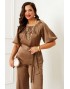 BEAUTIFUL-FREE 6381 золотистый Костюм брючный BEAUTIFUL-FREE 6381 золотистый Костюм брючный
