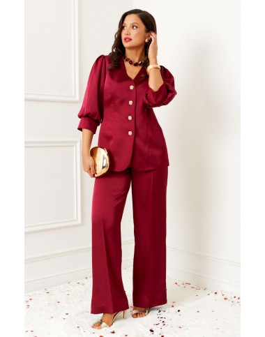 BEAUTIFUL-FREE 6382 бордо Костюм BEAUTIFUL-FREE 6382 бордо Костюм