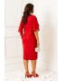 BEAUTIFUL-FREE 6384 красный Платье
