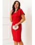 BEAUTIFUL-FREE 6385 красный Платье
