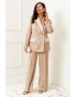 BEAUTIFUL-FREE 6398 латте Костюм брючный