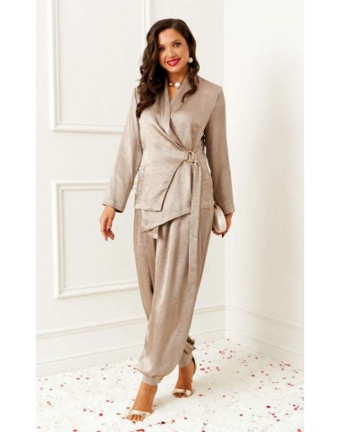 BEAUTIFUL-FREE 6399 капучино Костюм брючный BEAUTIFUL-FREE 6399 капучино Костюм брючный