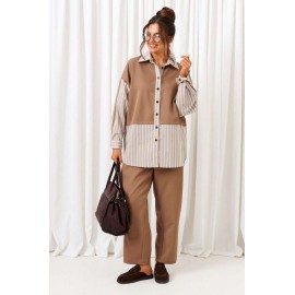 BEAUTIFUL-FREE 6438 Костюм брю..