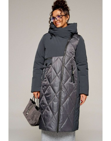 BEAUTIFUL-FREE 8023 графит Пальто