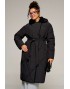 BEAUTIFUL-FREE 8024 черный Пальто