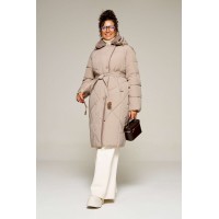 BEAUTIFUL-FREE 8024 капучино Пальто