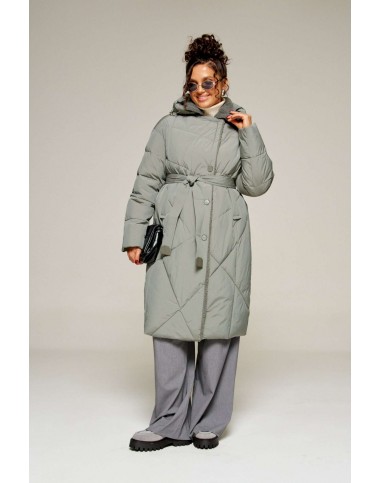 BEAUTIFUL-FREE 8024 шалфей Пальто BEAUTIFUL-FREE 8024 шалфей Пальто