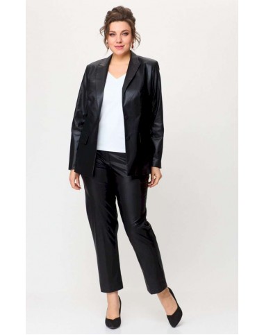БелЭльСтиль 412-303/586-287 экокожа Костюм брючный