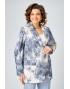 БелЭльСтиль 762-324 голубой+золото Жакет