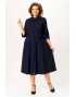 БелЭльСтиль 811-233 темно-синий Платье