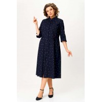 БелЭльСтиль 811-233 темно-синий Платье