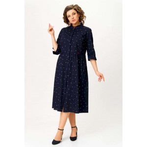 БелЭльСтиль 811-233 темно-синий Платье