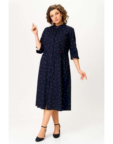 БелЭльСтиль 811-233 темно-синий Платье