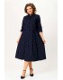 БелЭльСтиль 811-233 темно-синий Платье