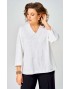 БелЭльСтиль 880-330 белый принт Блуза