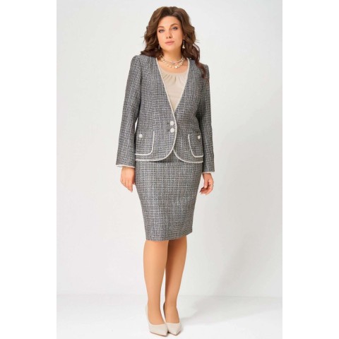 LUCKY FOX 4121 Костюм юбочный LUCKY FOX 4121 Костюм юбочный