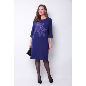 MICHEL-CHIC 2081 фиолетовый Платье