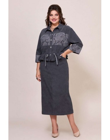 MIRA-FASHION 5566 Костюм юбочный