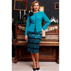 MODA-URS 2875-1 Костюм юбочный