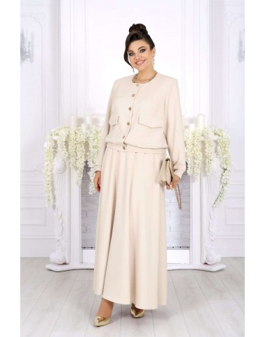 NINELE 7522 Костюм юбочный