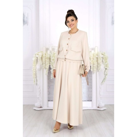 NINELE 7522 Костюм юбочный