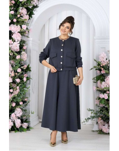 NINELE 7522 Костюм юбочный