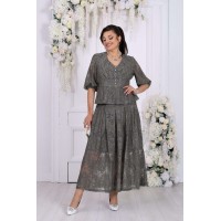 NINELE 7541 Костюм юбочный
