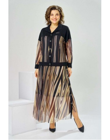 STIL ROMANOVICH 2-2856 Костюм юбочный STIL ROMANOVICH 2-2856 Костюм юбочный