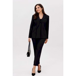 VILENA FASHION 1088 черный Костюм брючный